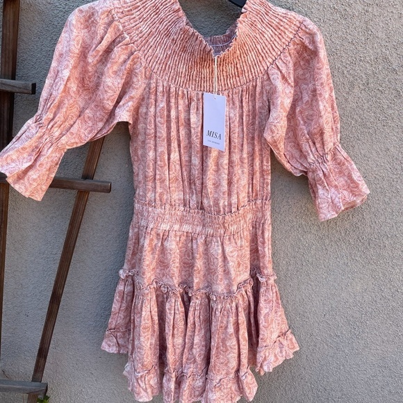 Misa Darla Mini Dress in Washed Tile NWT! New with Tags! - Picture 7 of 16